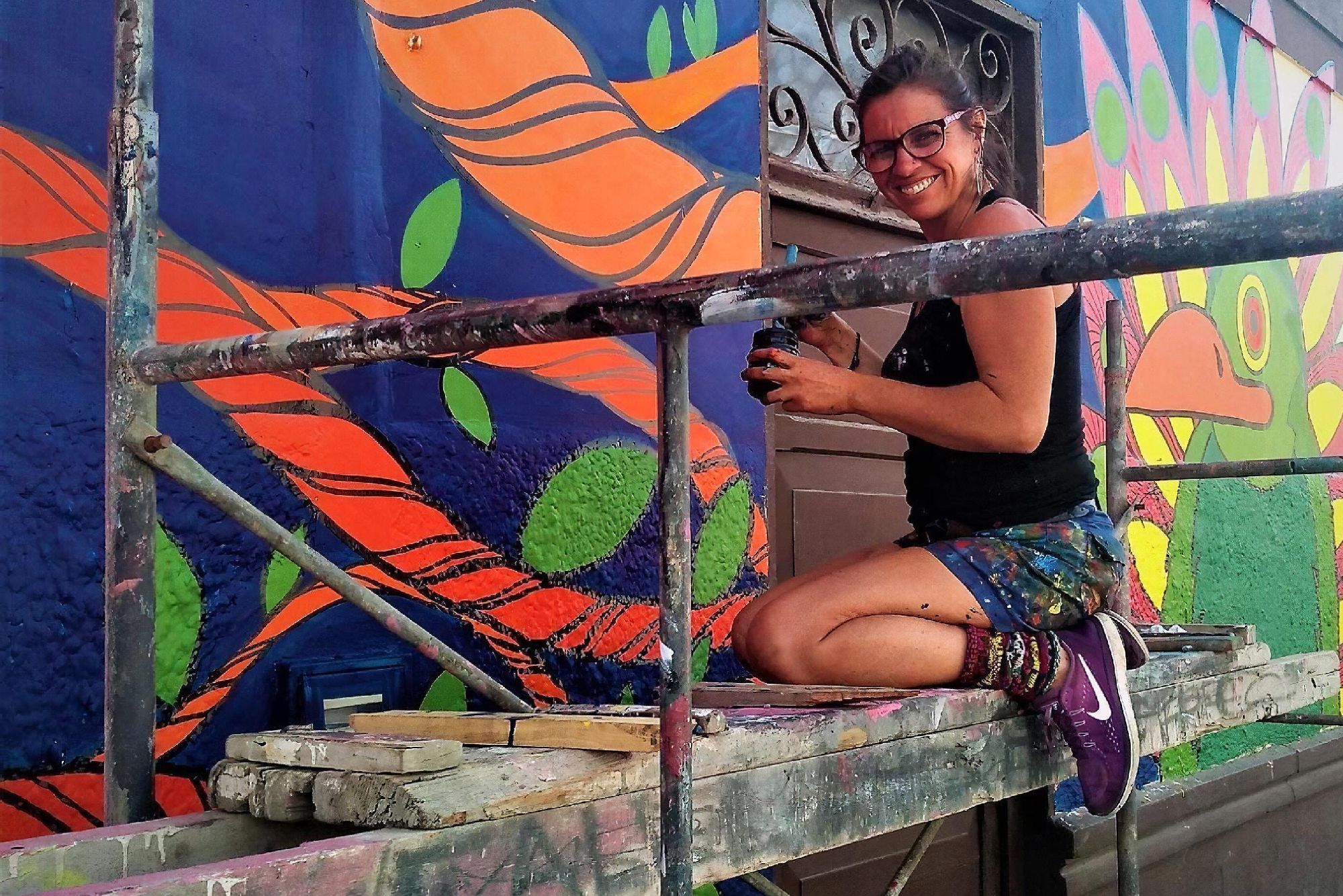 Catalina Cabrera: “El muralismo es un medio de comunicación recontrapotente para ver cómo estamos socialmente”