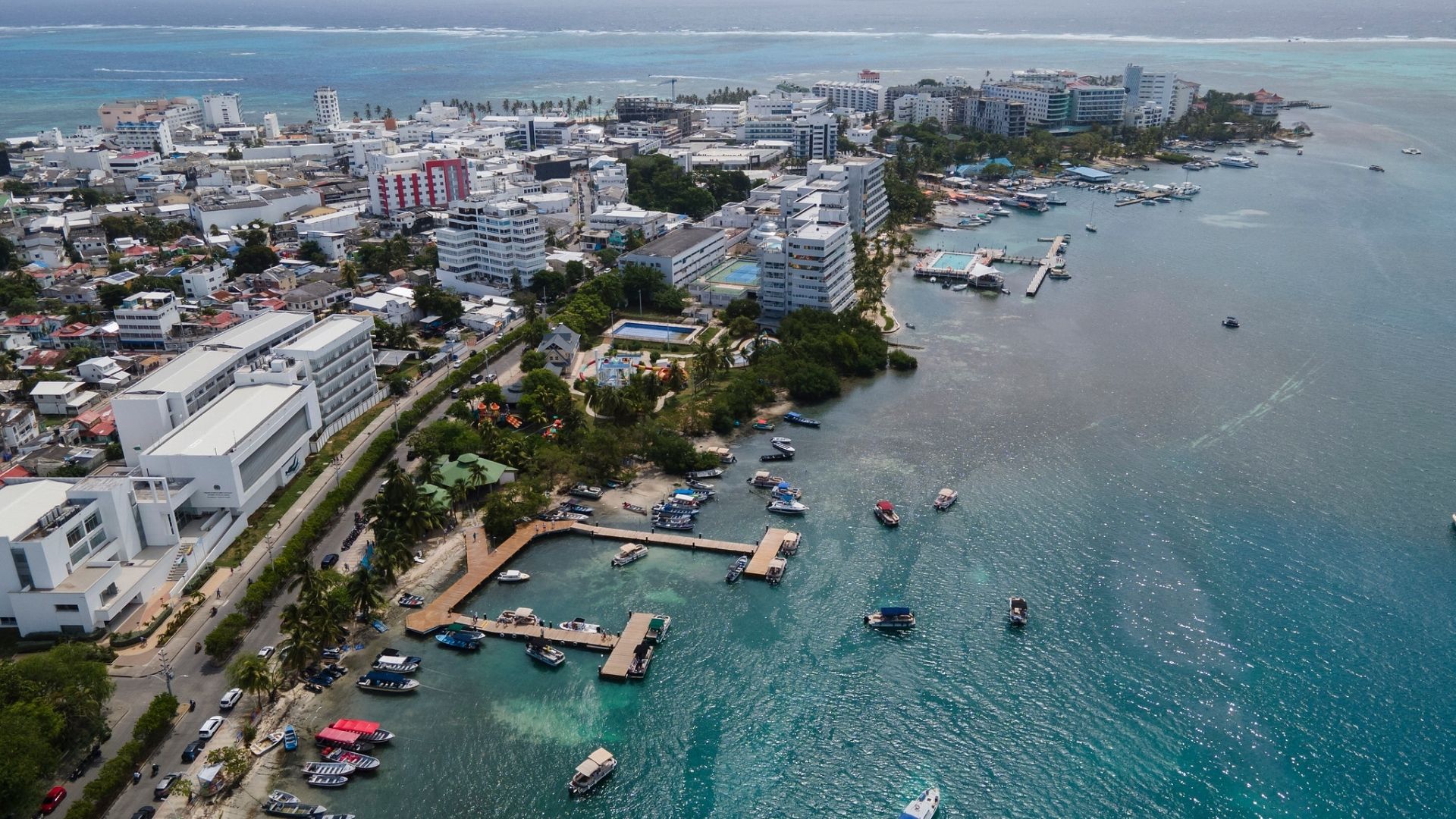 Islas en San Andrés.