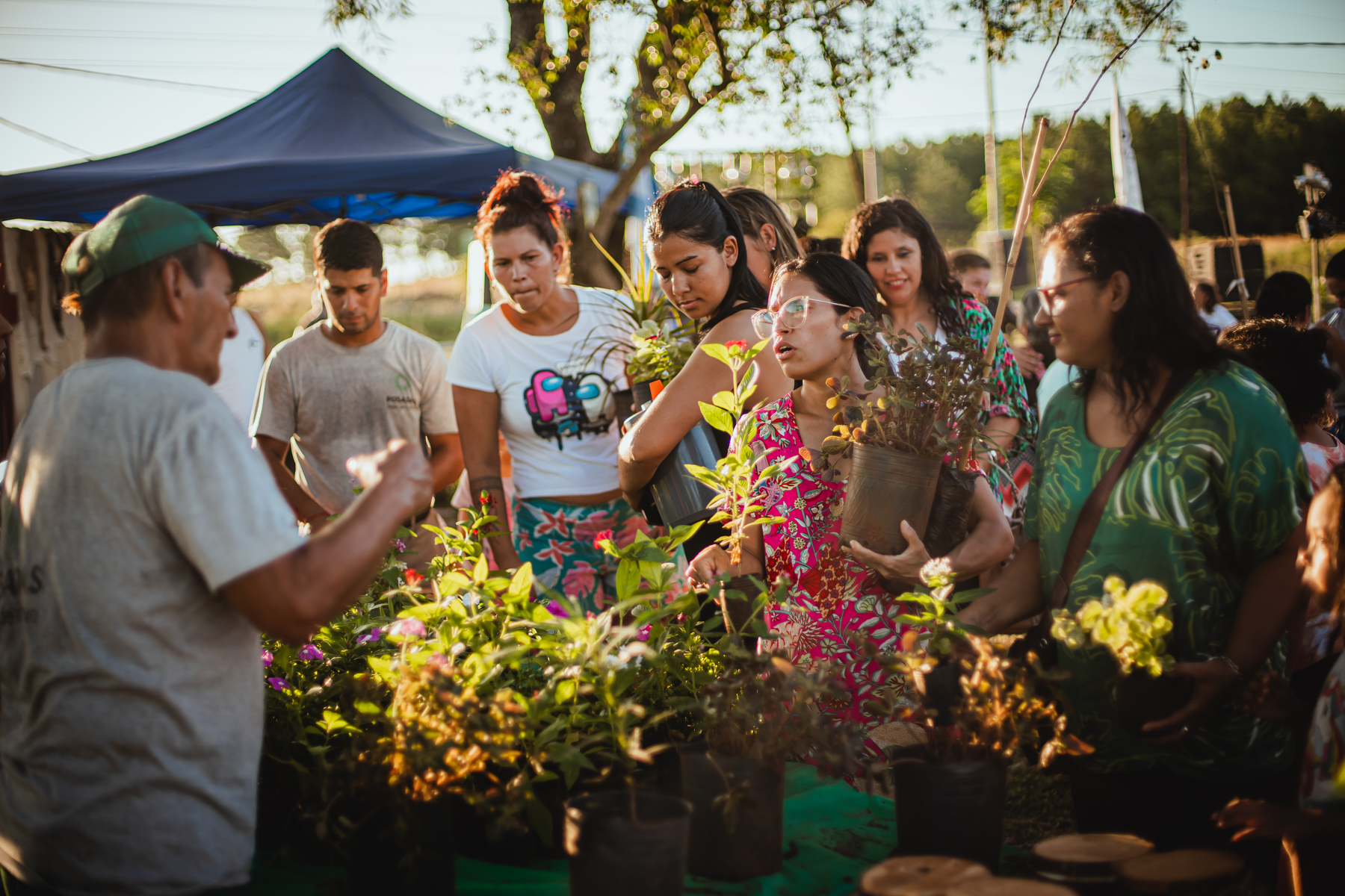 Comunidades argentinas plantan árboles nativos para proteger a sus ciudades